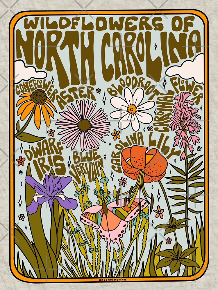 North Carolina Wildflowers by doodlebymeg