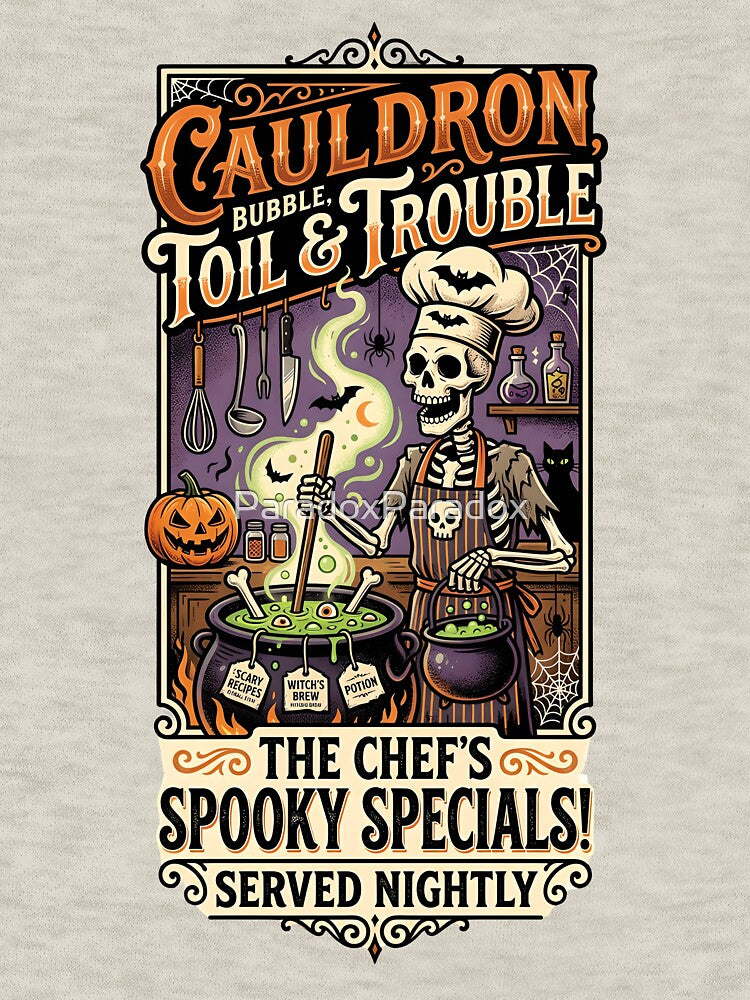 Cauldron, bubble, toil & trouble - Halloween for head chefs by ParadoxParadox