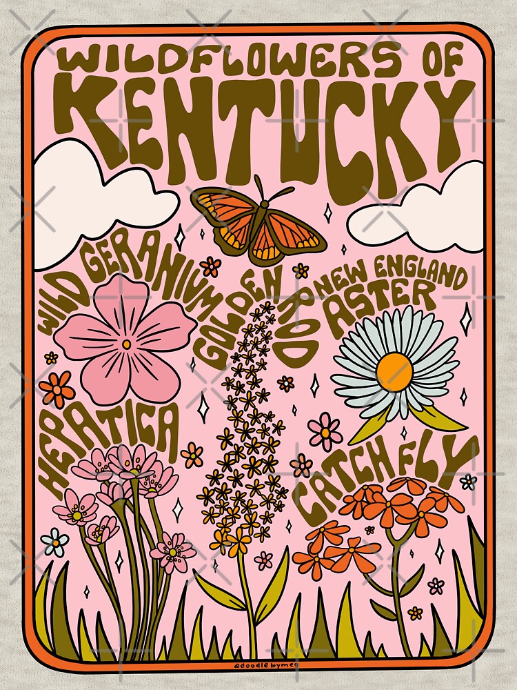 Kentucky Wildflowers by doodlebymeg