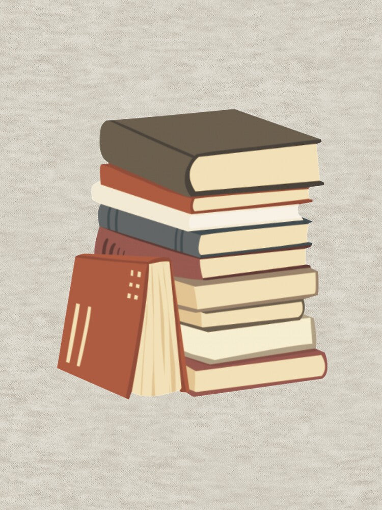 Book Stack by lollydesigned