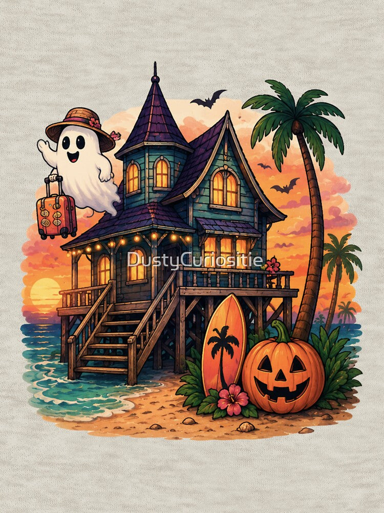 Haunted Beach House Summerween by DustyCuriositie