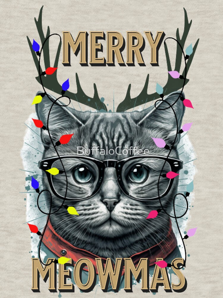 Merry Meowmas cat lovers by BuffaloCoffee