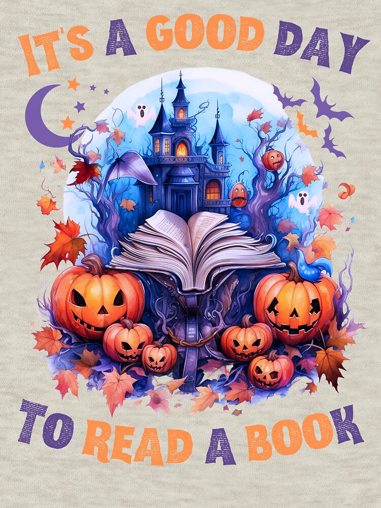 Halloween reading - It's a good day to read a book by SzymonC000zyArt