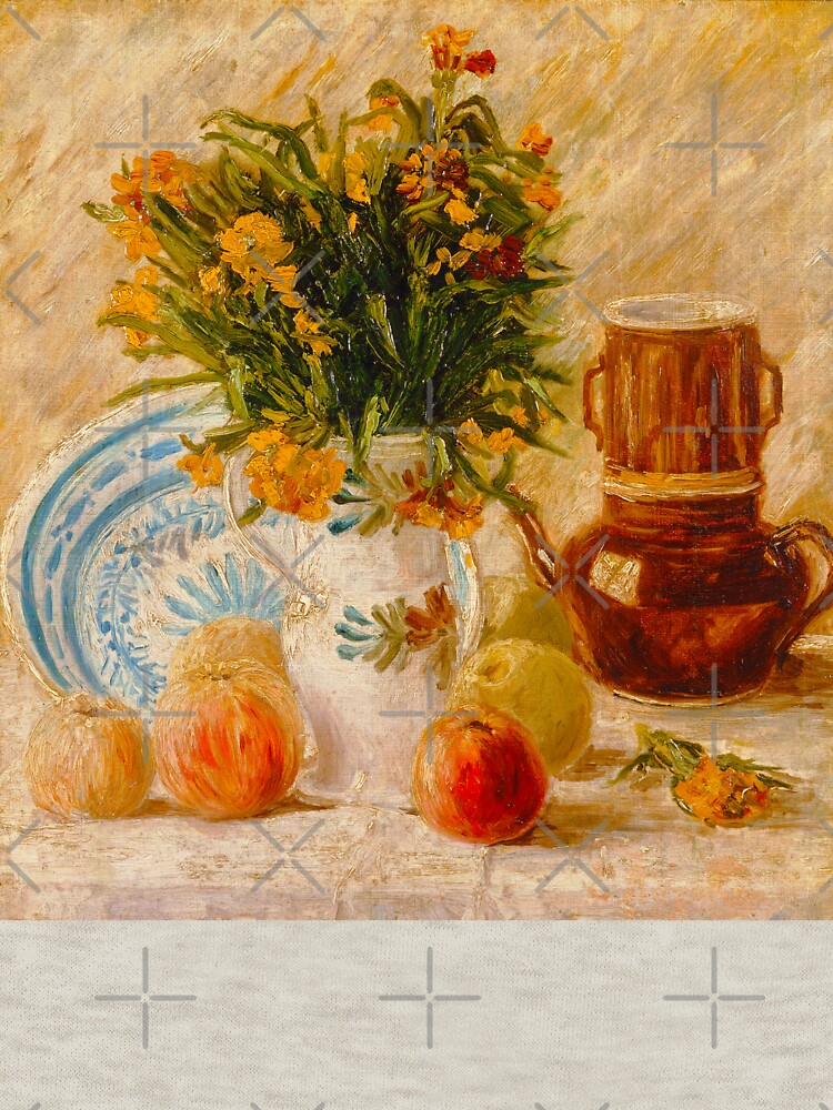 HD VAN GOGH - Stilleben mit Kaffeetopf und Blumen by Go Logo Designs