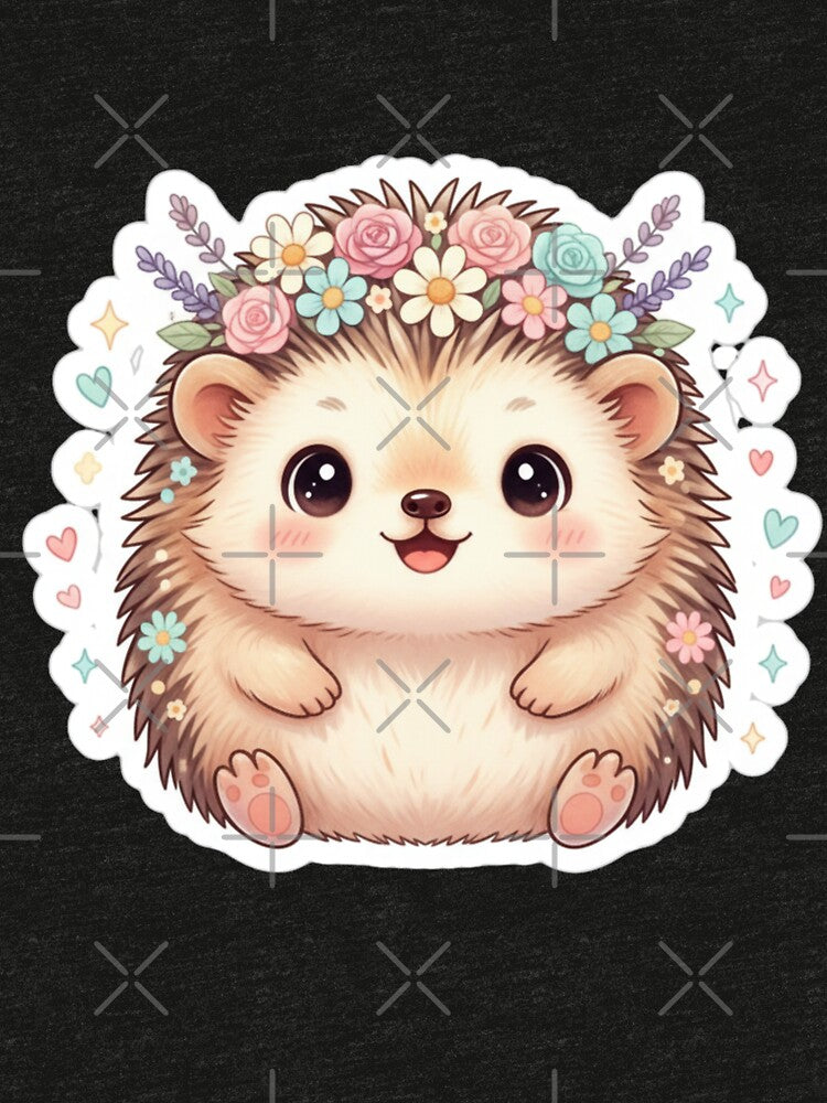 Flower hedgehog by SimonsDesignArt