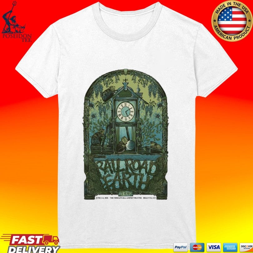 Railroad Earth Jun 5-6 2026 In Bellvue Co T-shirt