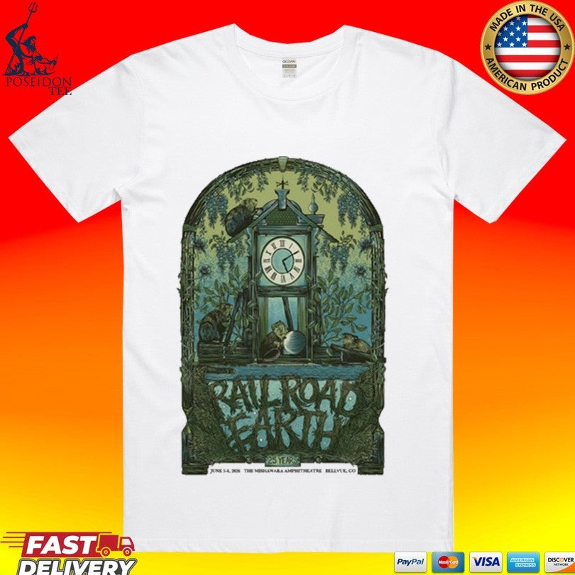 Railroad Earth Jun 5-6 2026 In Bellvue Co T-shirt