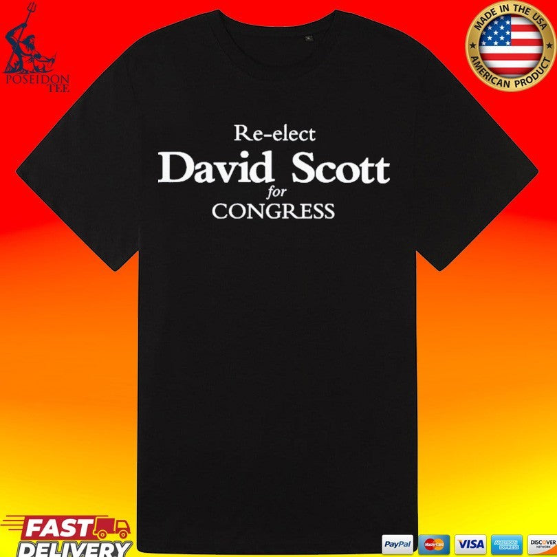 Re Elect David Scott For Congress T-shirt