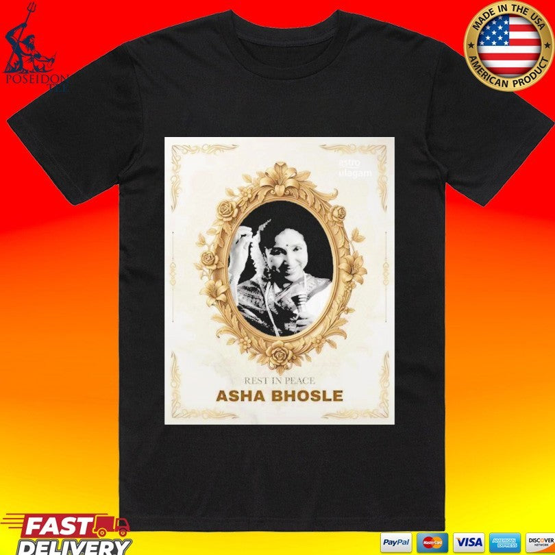 Rest In Peace Asha Bhosle T-shirt