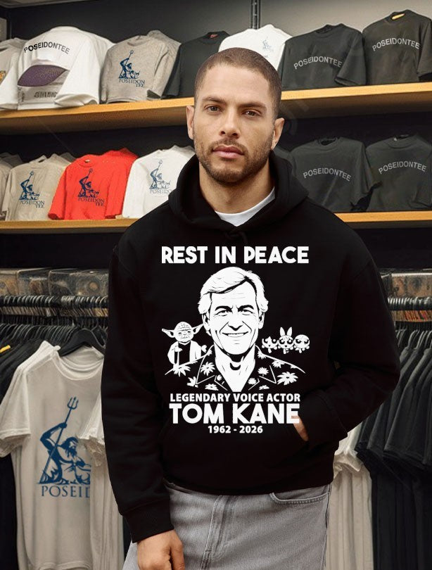 Rest In Peace Legendary Voice Actor Tom Kane 1962-2026 T-shirt