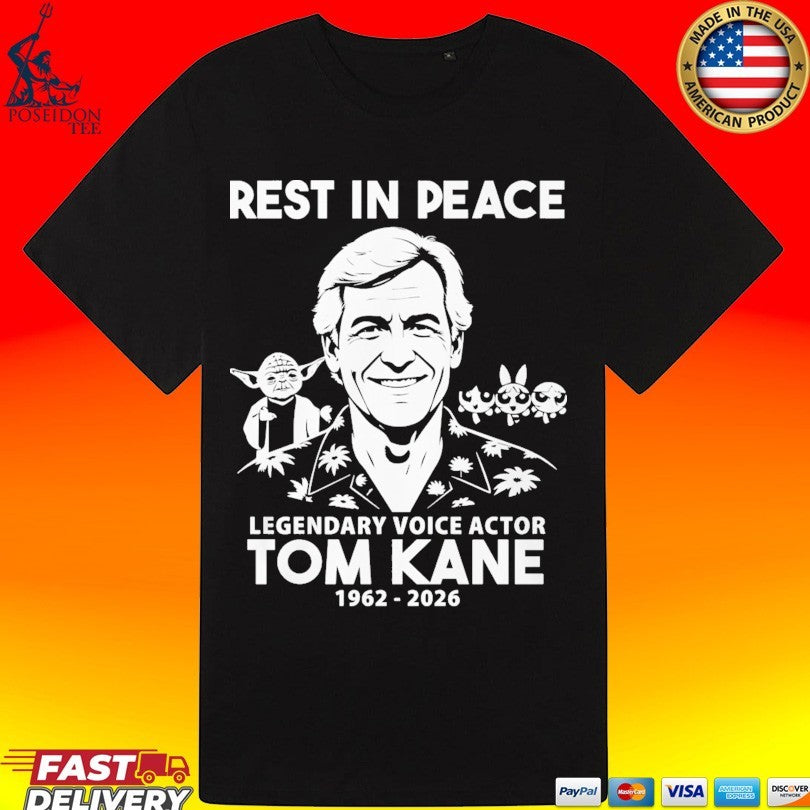 Rest In Peace Legendary Voice Actor Tom Kane 1962-2026 T-shirt