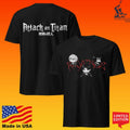 Revenge Attack On Titan Trio Lightning T-shirt