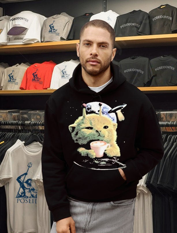 Rewind Premium Alien Cat T-shirt