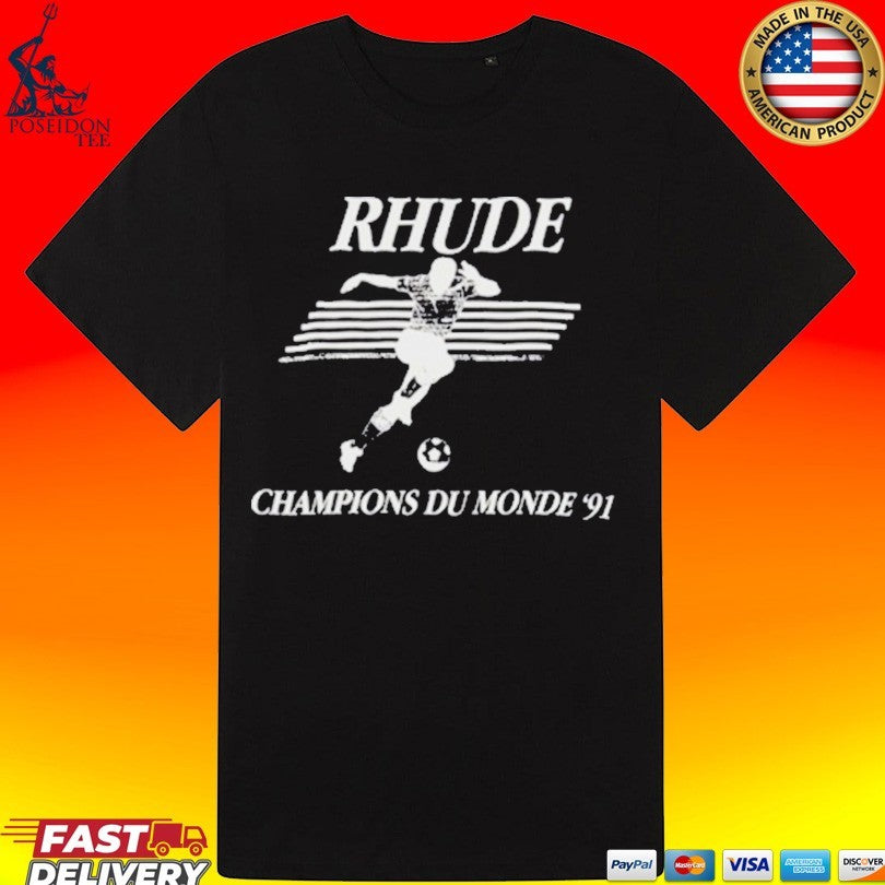 Rhude Champions Du Monde ’91 Set Piece T-shirt