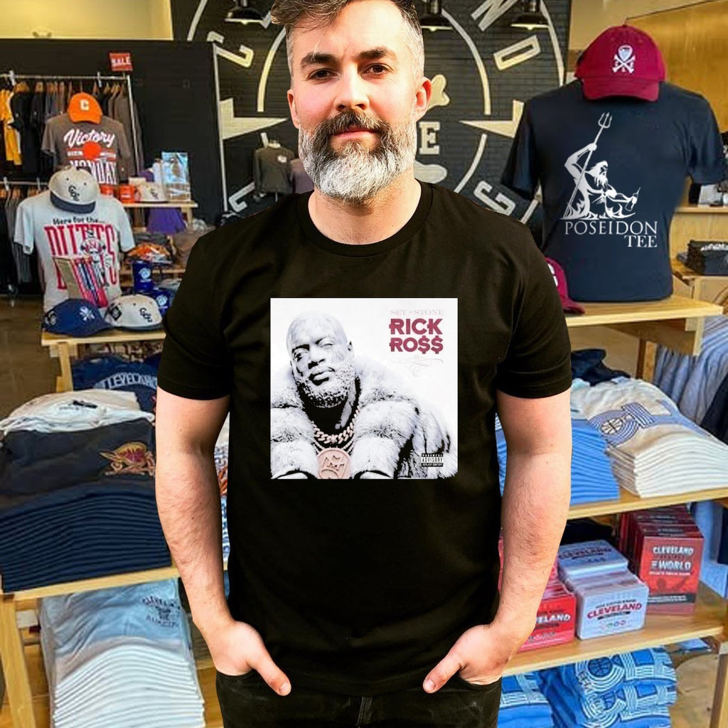 Rick Ross Set In Stone Album Cover T-shirt