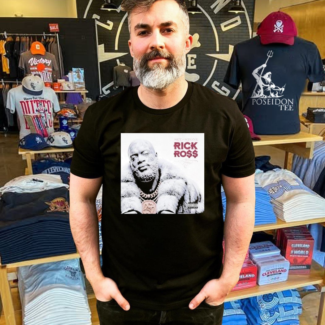 Rick Ross Set In Stone Album Cover T-shirt