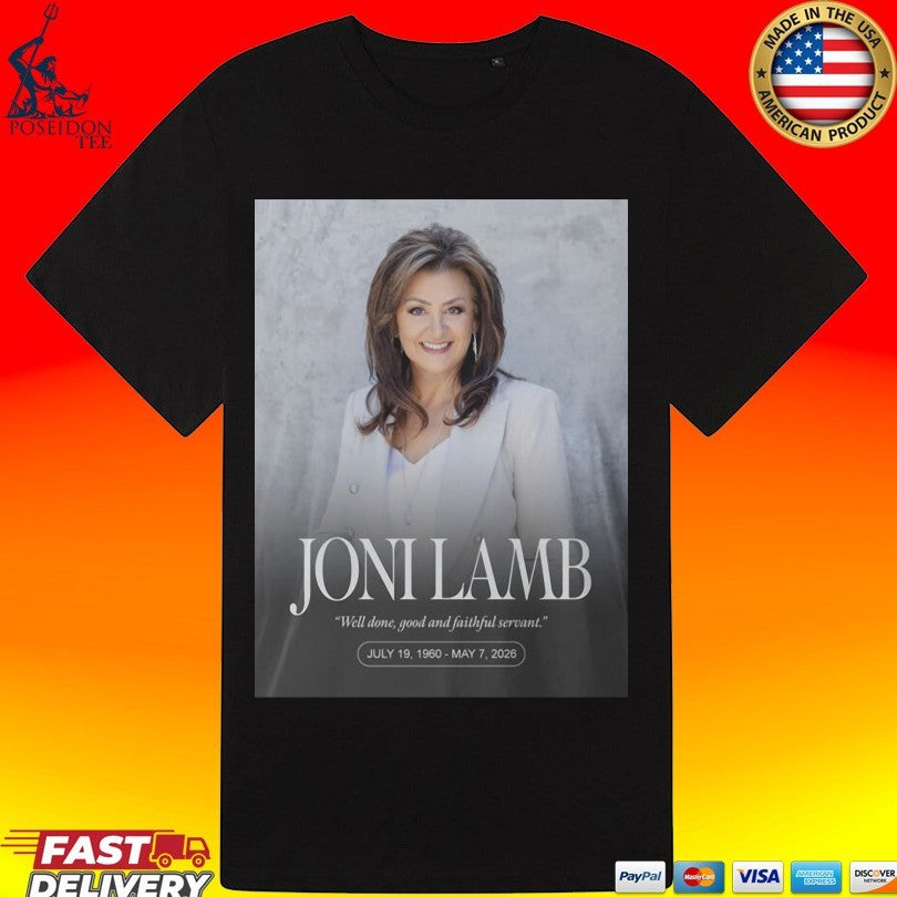 Rip Joni Lamb 1960-2026 Rest In Peace Joni Lamb T-shirt