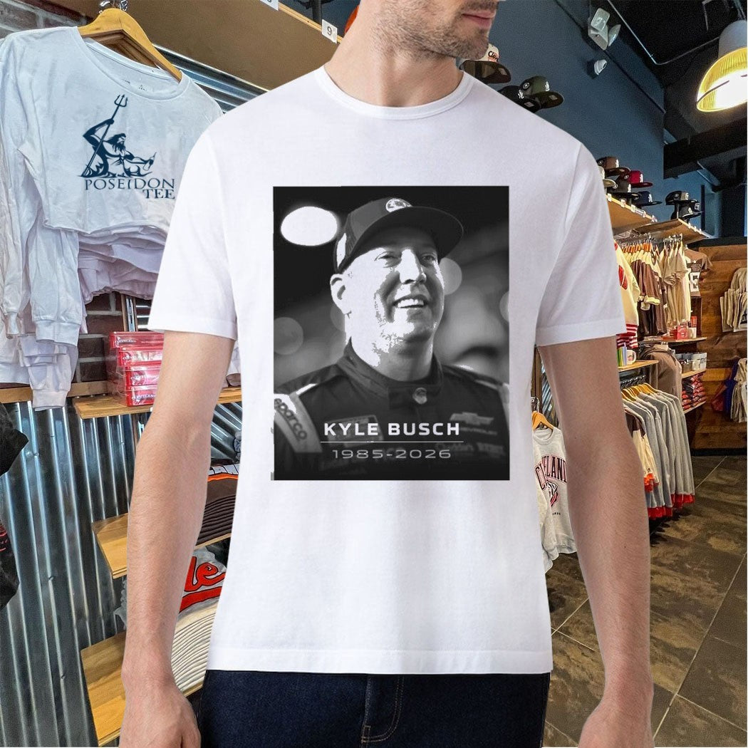 Rip Kyle Busch 1985-2026 T-shirt