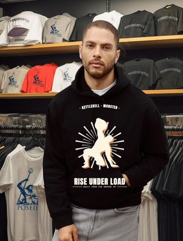 Rise Under Load Kettlebell Monster Built From The Ground Up T-shirt