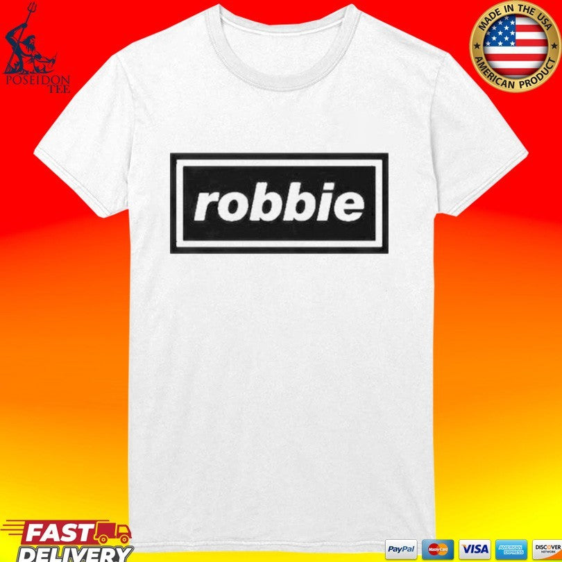 Robbie Williams In Dusseldorf Oasis Inspired T-shirt