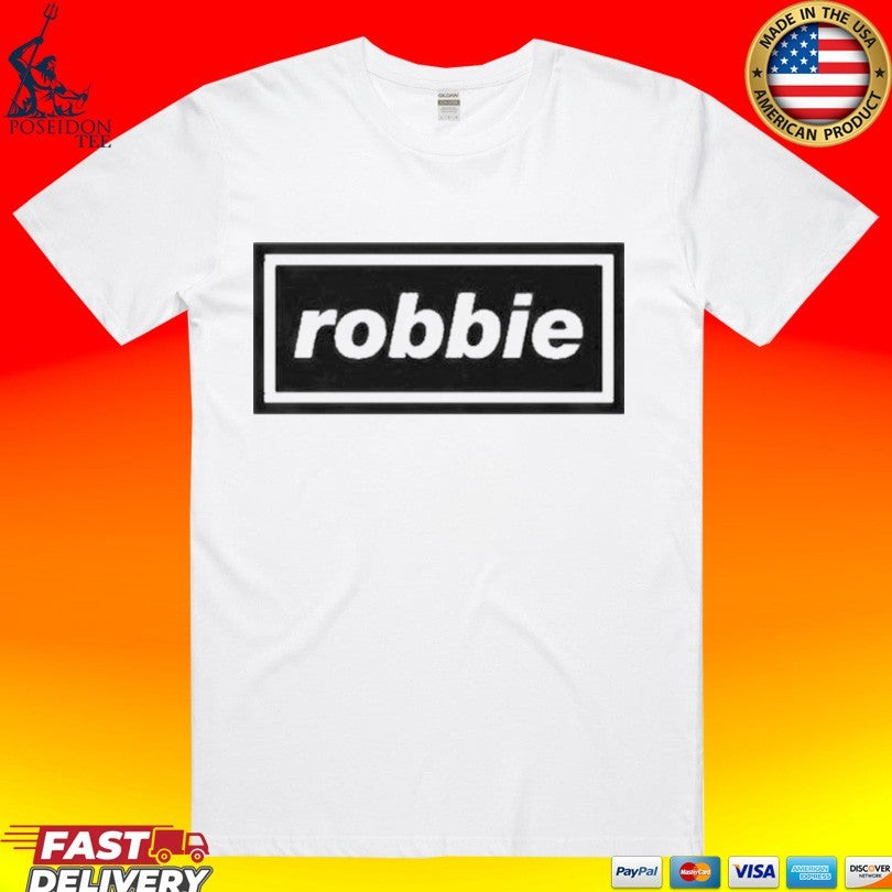 Robbie Williams In Dusseldorf Oasis Inspired T-shirt