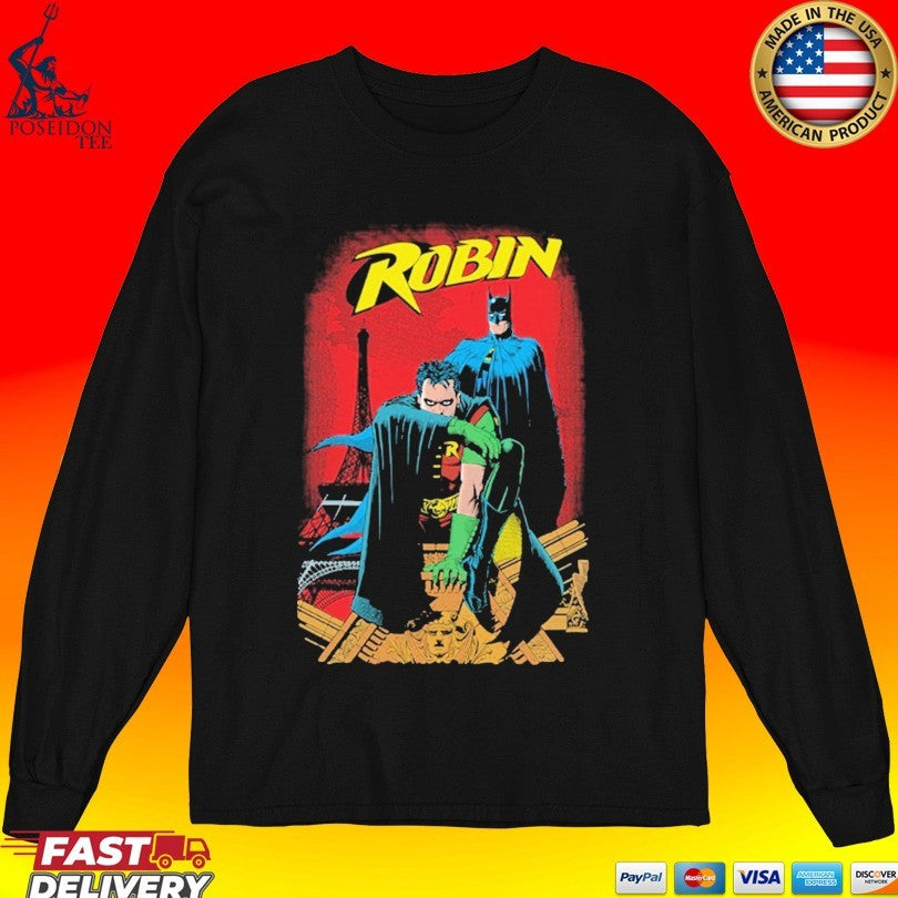 Robin Embroidered Tim Drake T-shirt