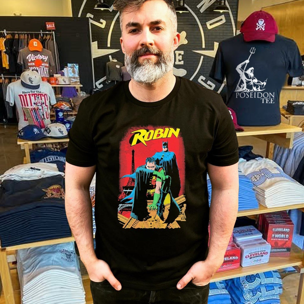 Robin Embroidered Tim Drake T-shirt