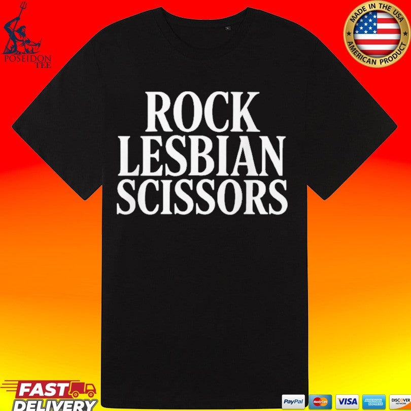 Rock Lesbian Scissors T-shirt