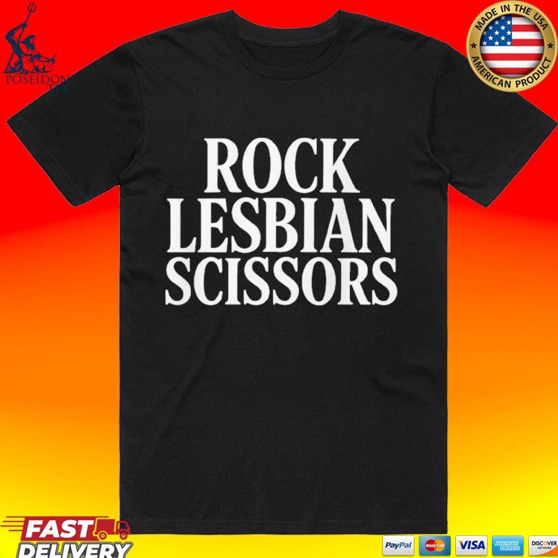 Rock Lesbian Scissors T-shirt
