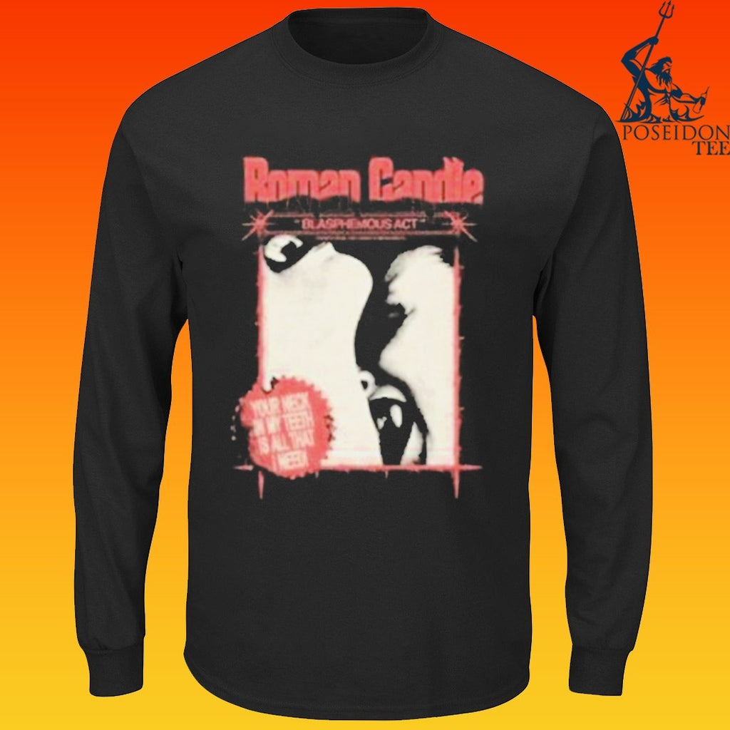 Roman Candle Blasphemous Act T-shirt