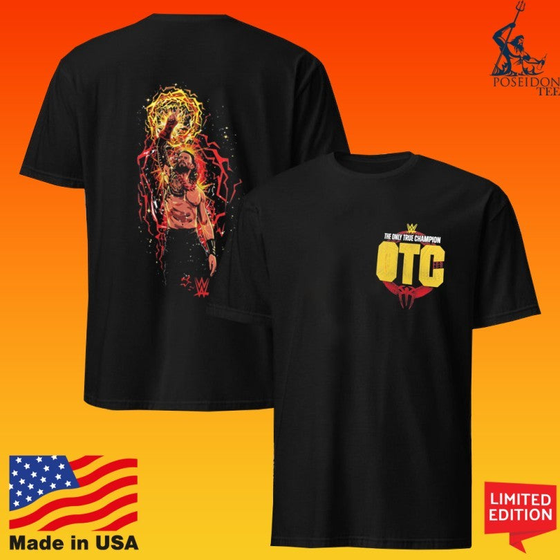 Roman Reigns Aura Cartoon T-shirt