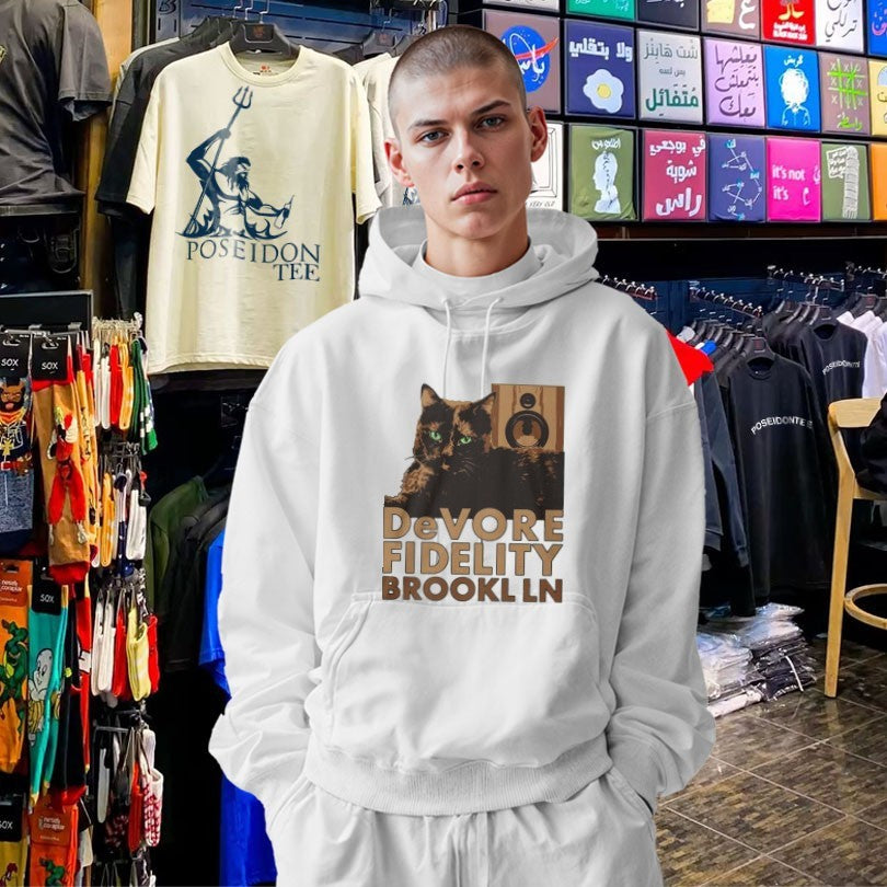 Roxy Memorial Silkscreened Devore Fidelity Brooklyn T-shirt