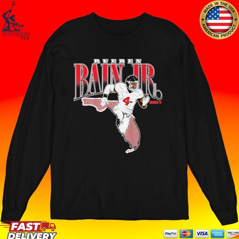 Rueben Bain Jr State Star Remix T-shirt