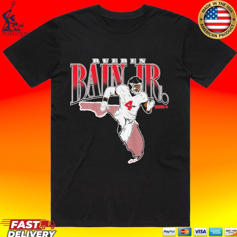 Rueben Bain Jr State Star Remix T-shirt