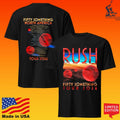 Rush Fifty Something North America Tour 2026 Spheres T-shirt