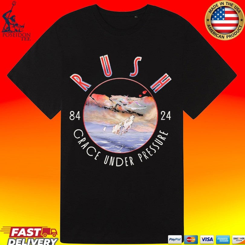 Rush Grace Under Pressure 40 T-shirt