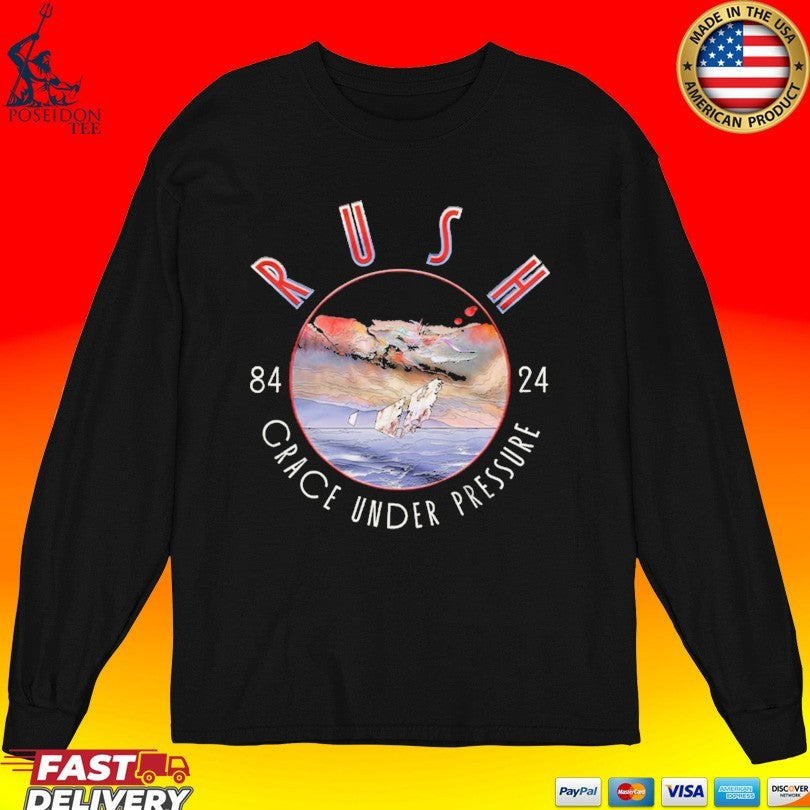 Rush Grace Under Pressure 40 T-shirt