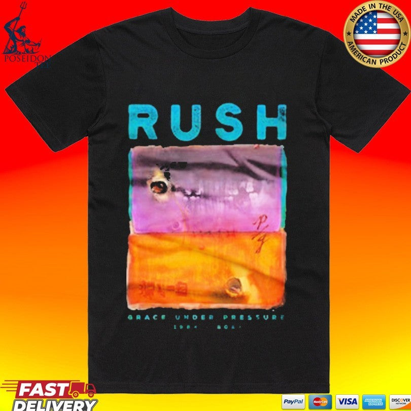 Rush Grace Under Pressure 40 Rothko T-shirt