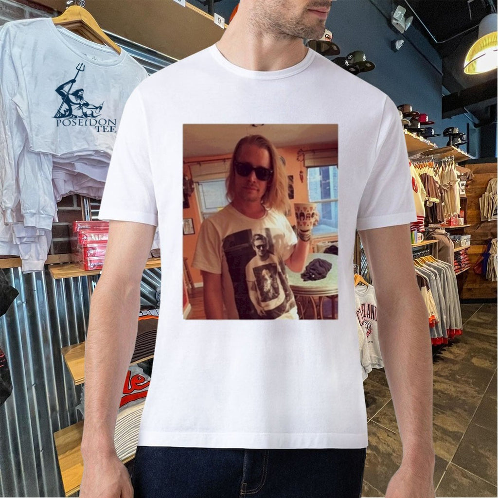 Ryan Gosling Wears Of Macaulay Culkin Ryan Gosling T-shirt