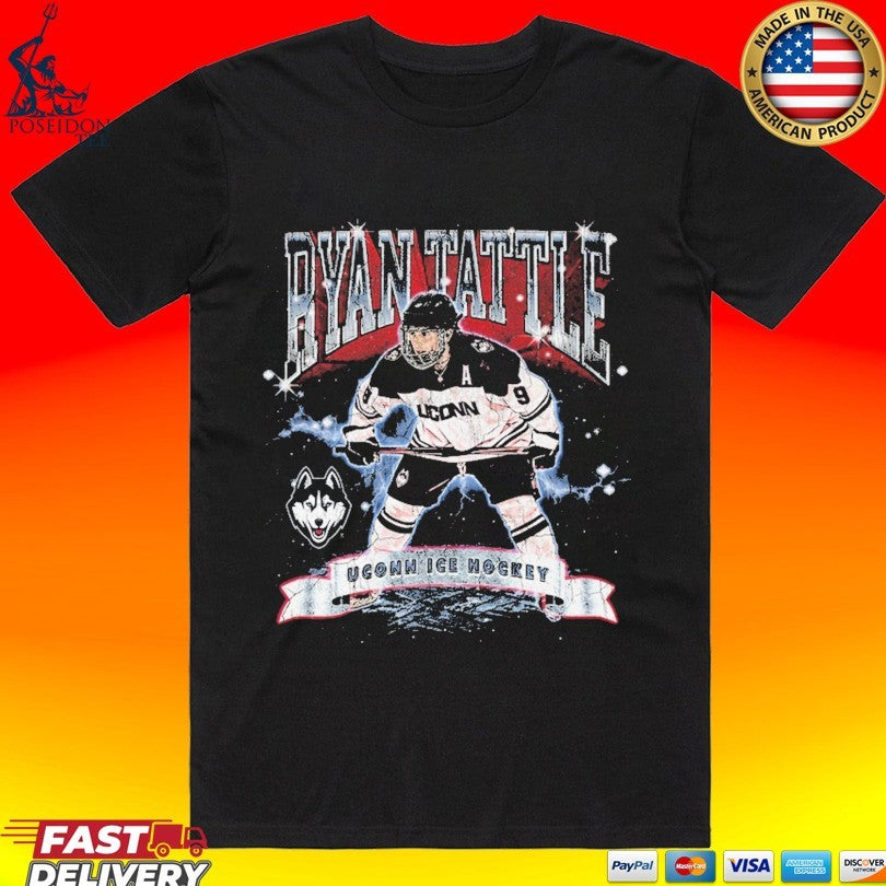 Ryan Tattle Uconn Ice Hockey T-shirt
