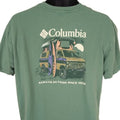 Kayaking T Shirt Mens Size XL Green Columbia Sportswear Always Outside Camping