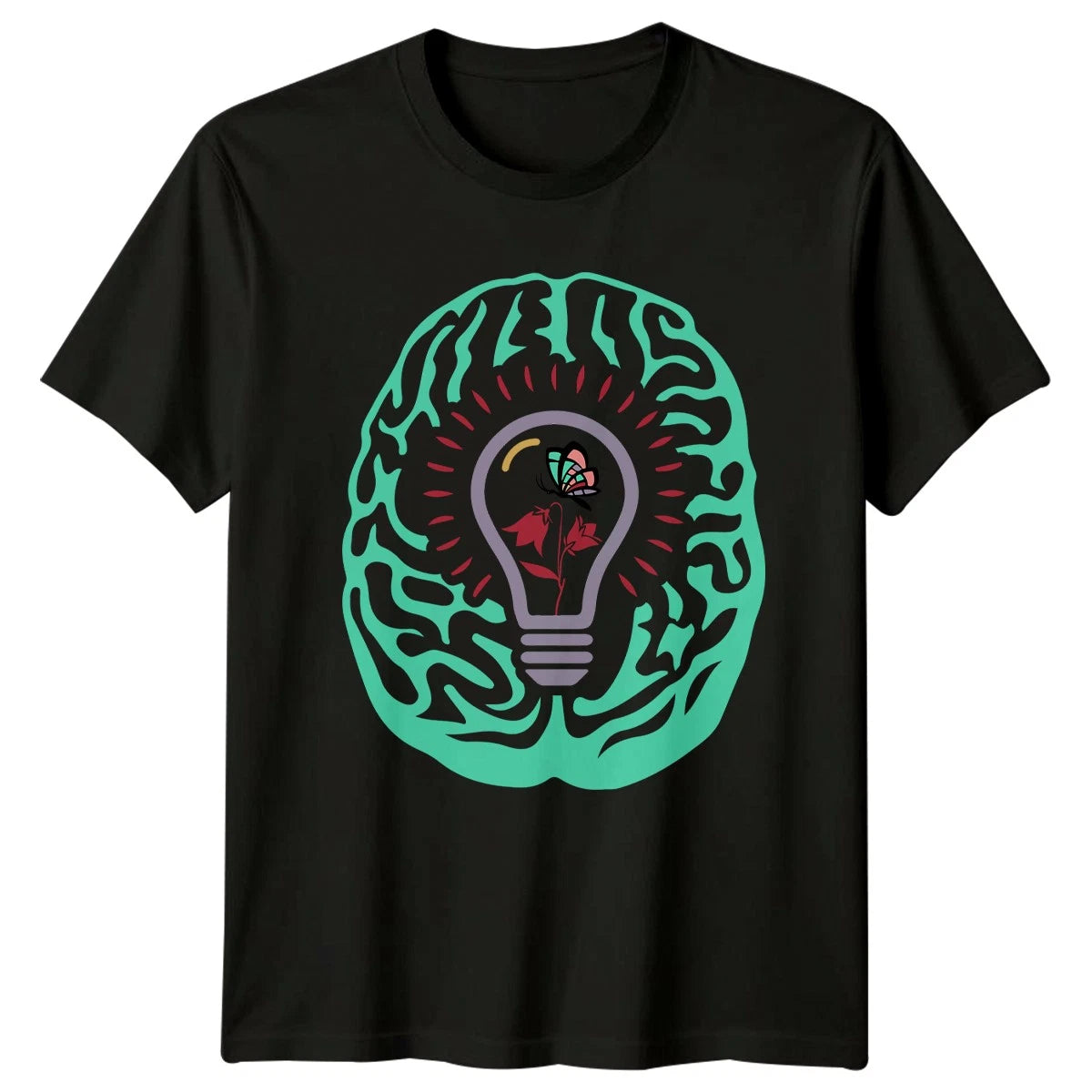 The Brain Garden Idea Of T-Shirt Creativity Mental Health