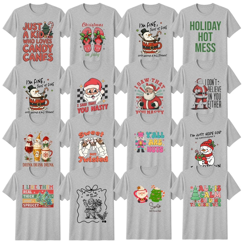 Funny Christmas Sarcastic Humour T-Shirt Festive Christmas Gift