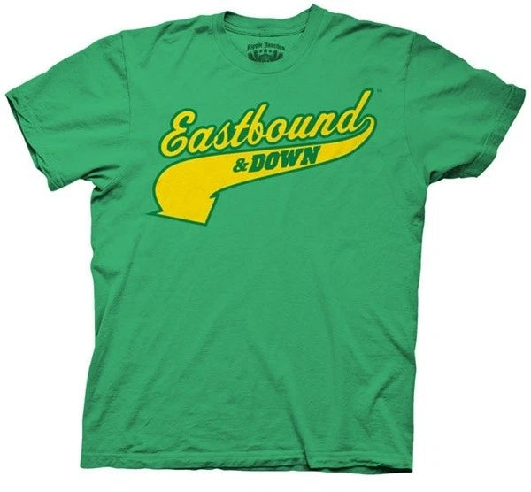 Adult Green Eastbound and Down Charros Kenny Powers 55 Jersey Cosplay T-shirt