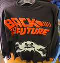 Universal Studios Back To The Future Poster Black Spirit Jersey MEDIUM New
