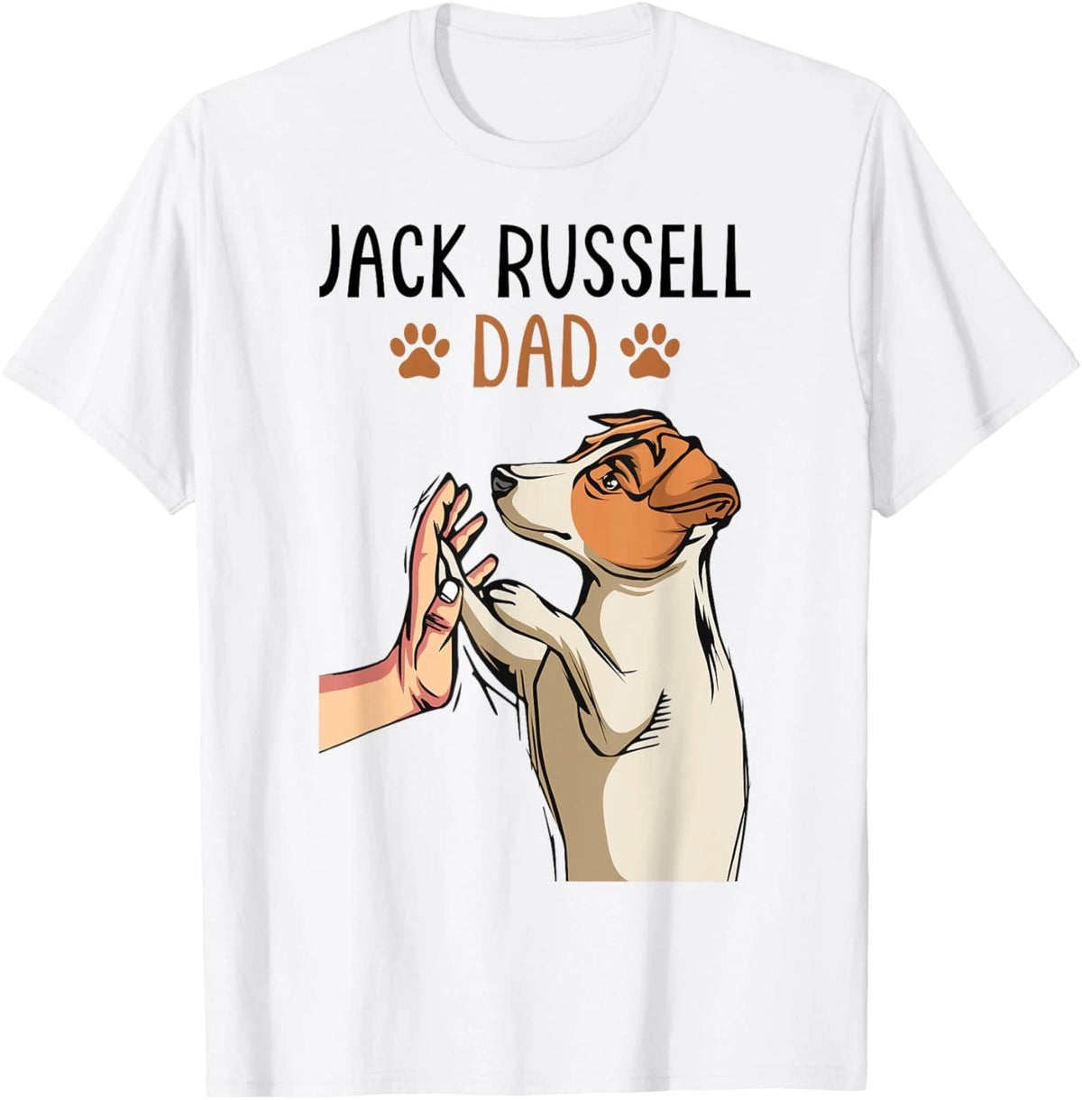 Jack Russell Terrier Dad Dog Father Funny Men Gift Unisex T-Shirt