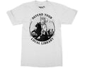 Funny Book Lover T-shirt Defend Your Local Library Knight Cat Bookish Gift Shirt