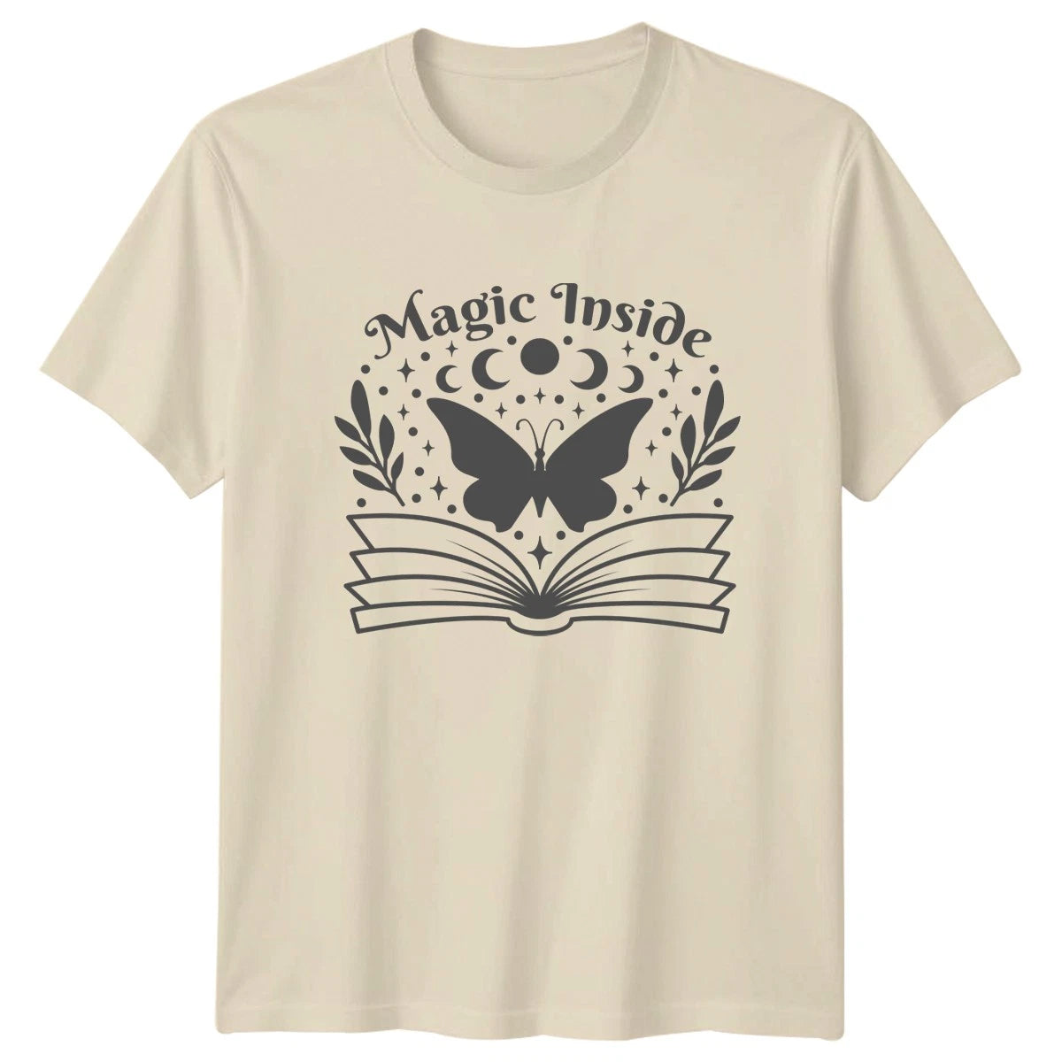 Floral Bookworm Adult T-Shirt Book Club Reading Book Lover Gift