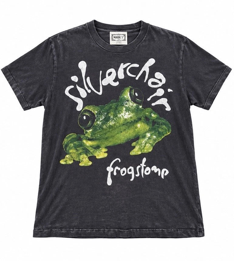 MARK IT Smells Like Teen Spirit Frogstomp Graphic T-Shirt Black Men's M
