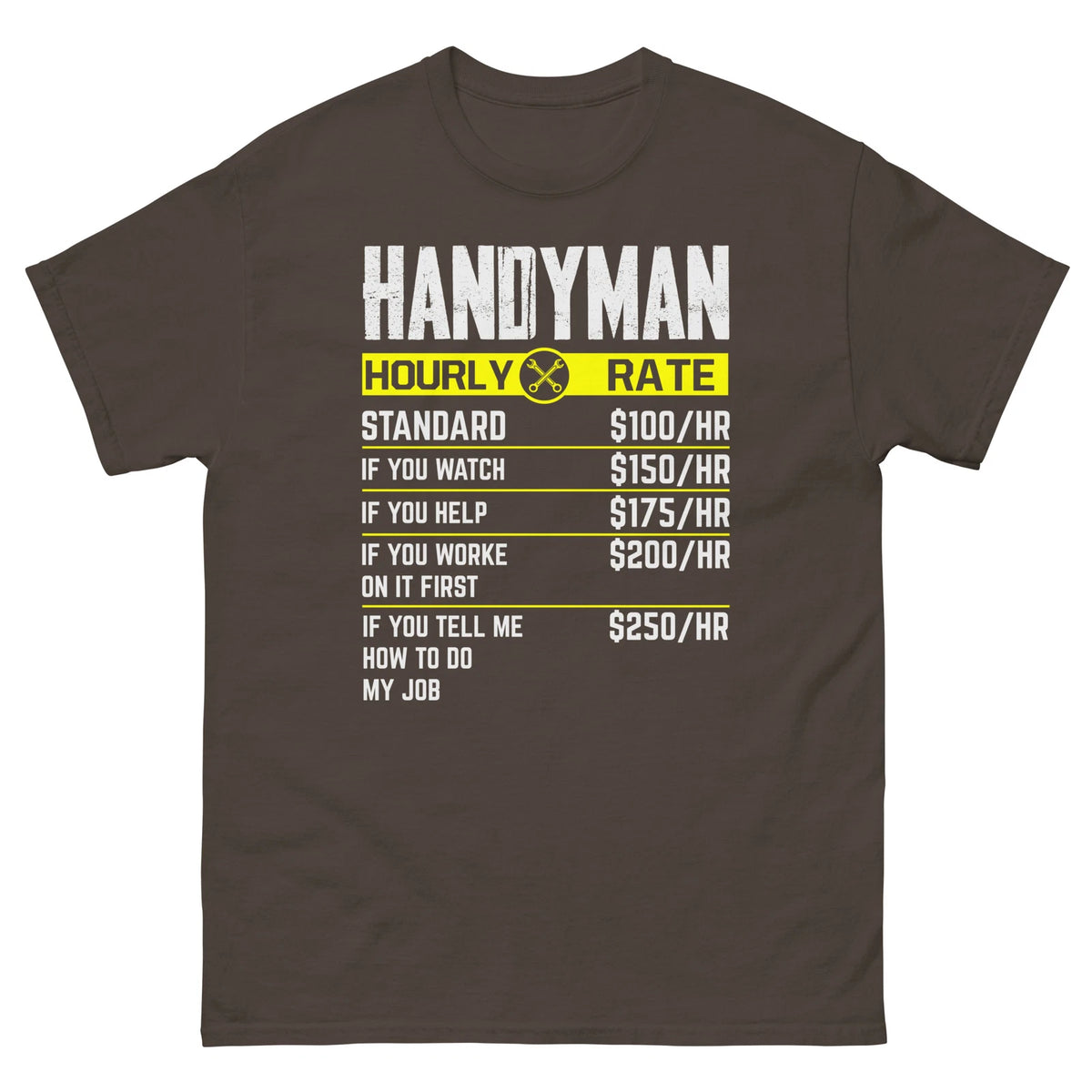 HANDYMAN Funny T-Shirt, Gift For Сar Lovers